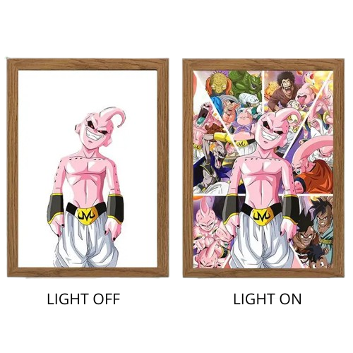 Dragon Ball Acrylic Light Painting with USB and Creative Frame for Christmas and New Year Gifts 