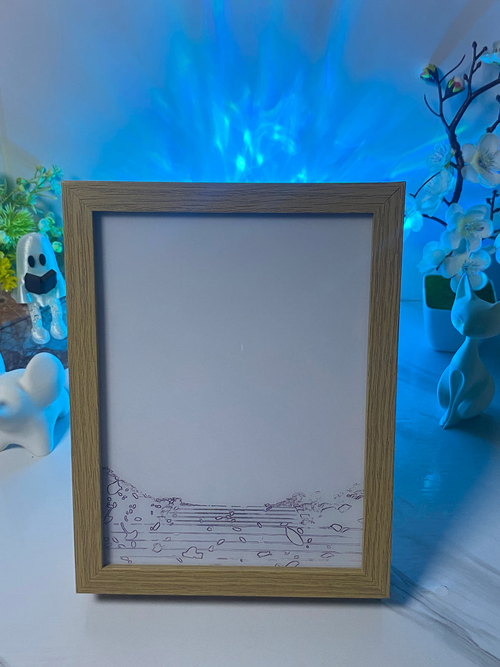 Dragon Ball Acrylic Light Painting with USB and Creative Frame for Christmas and New Year Gifts 