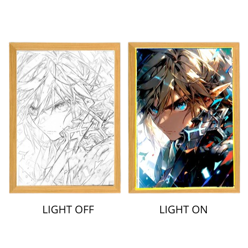 Legend of Zelda Light Box – LED Light Painting Photo Frames & Wall Art