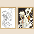 One Piece Anime Light Box Series – LED Light Painting Photo Frames & Wall Art