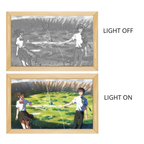 Your name Light Painting Anime Night Light Photo Frame Cartoon Led Lights Bedroom Home Decor Ramadan 2025 Friend Gift Moon Lamp 